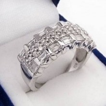 Stříbrný prsten KPS061